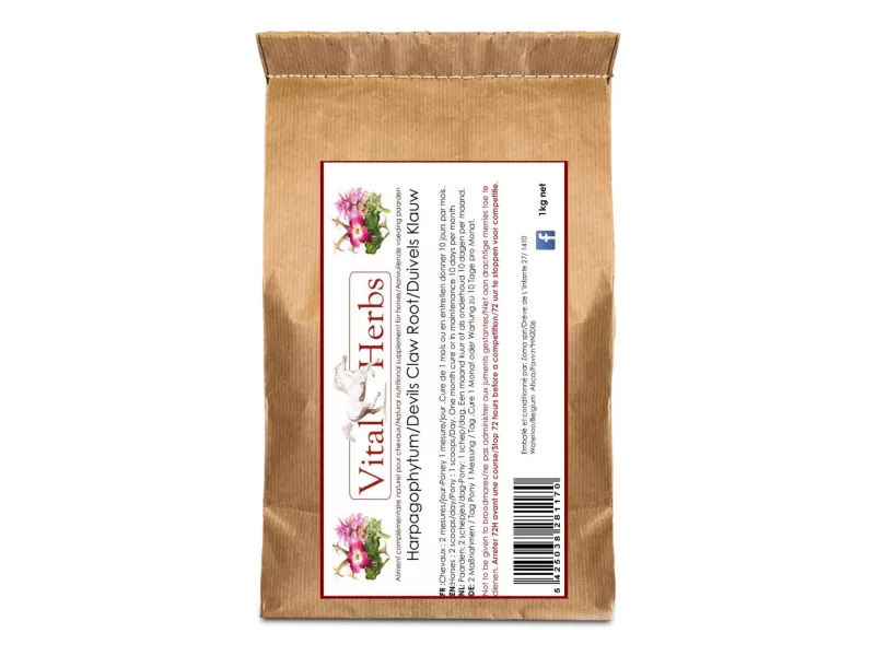 Vital Herbs Devils Claw Root - Pirunkouran juuri