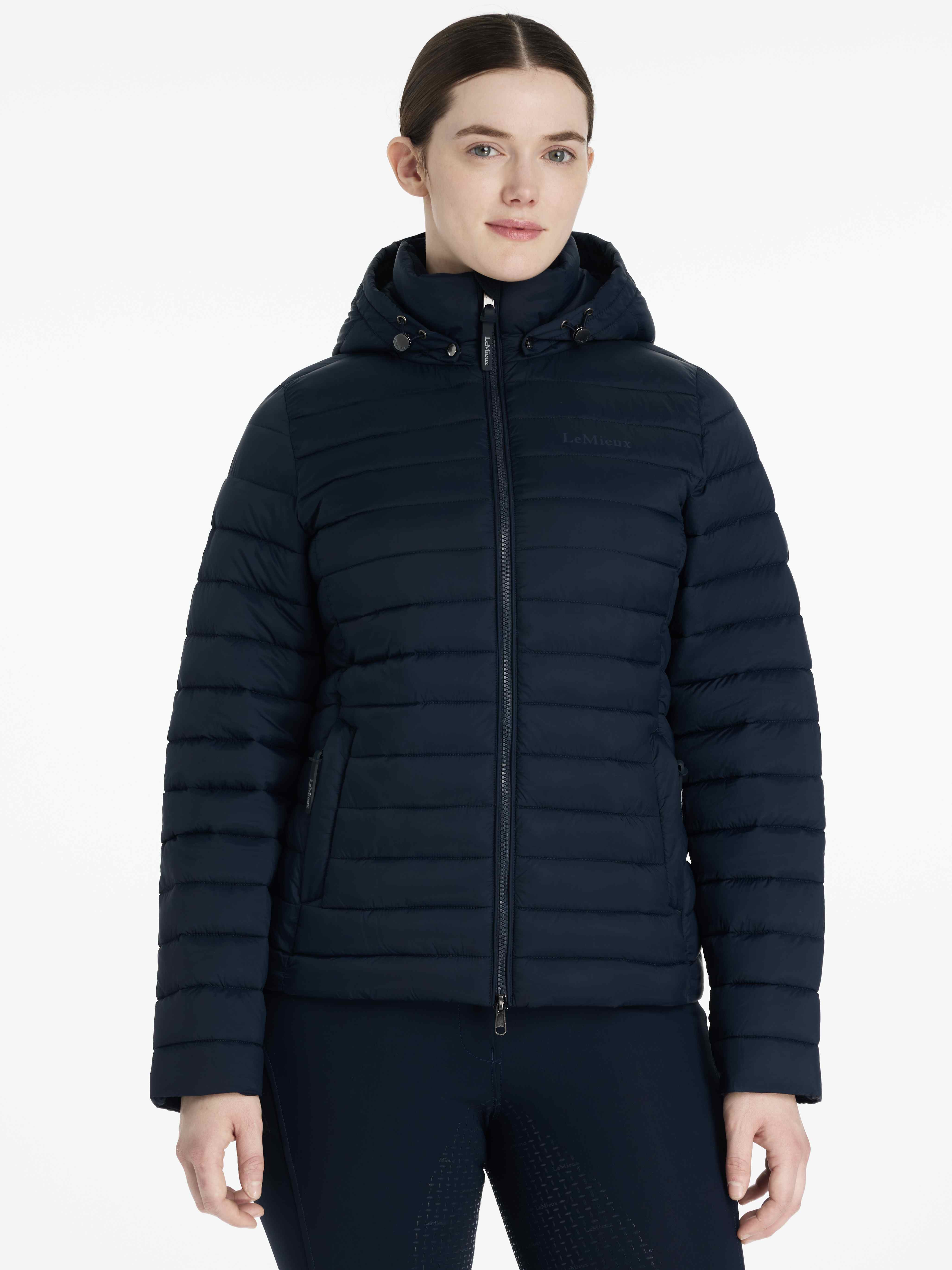 LeMieux Rose hupullinen pufferliivi
