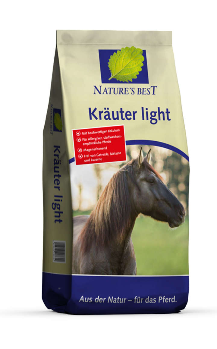 Nature's Best Krauter Light täydennysrehu 20kg